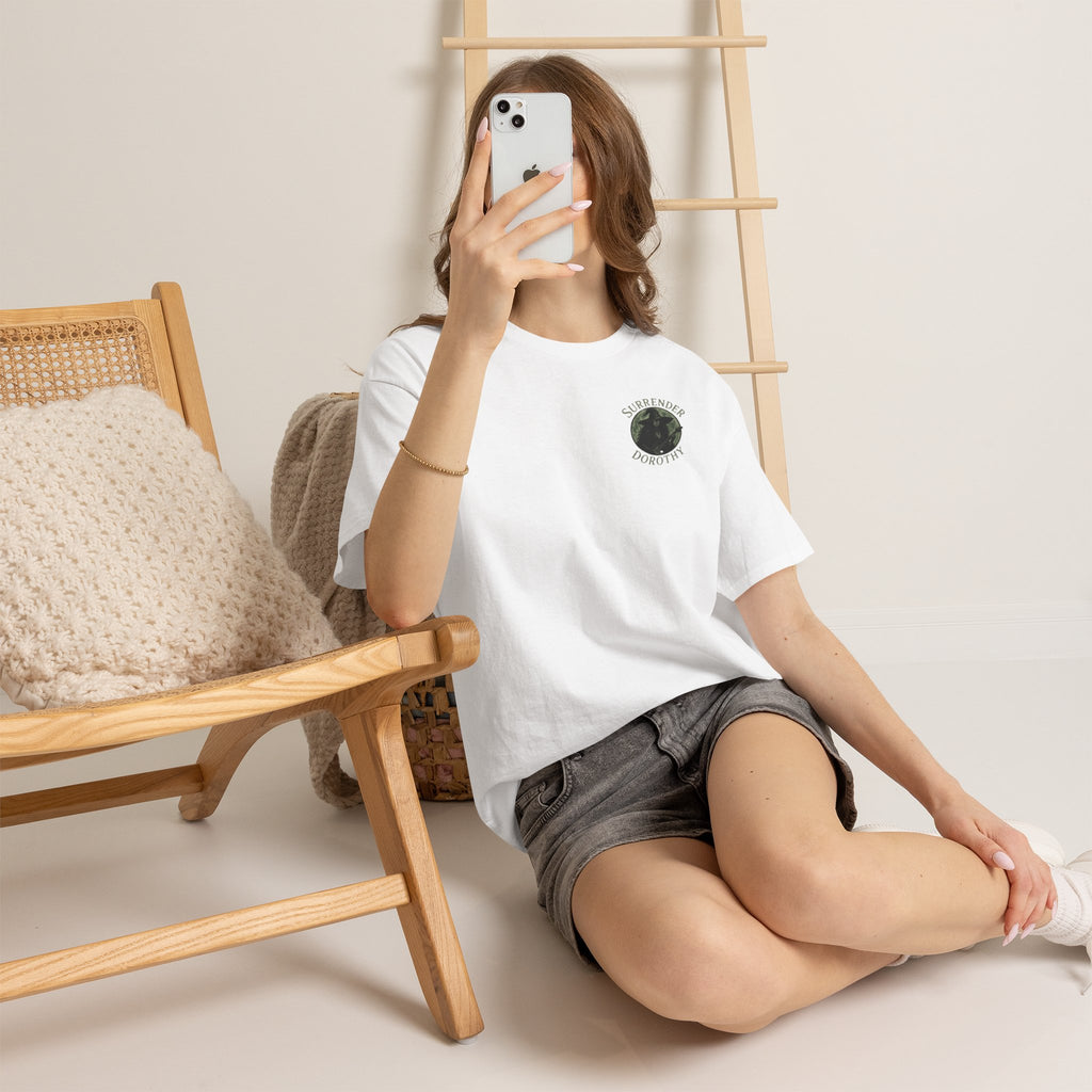 Surrender Dorothy Unisex T-Shirt (Back)