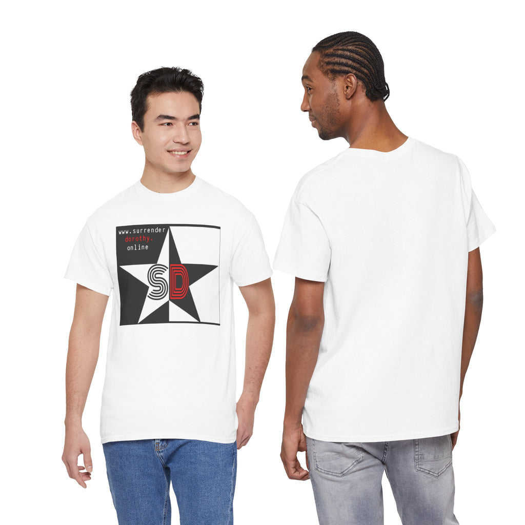 Surrender Dorothy Star Logo Unisex Heavy Cotton Tee