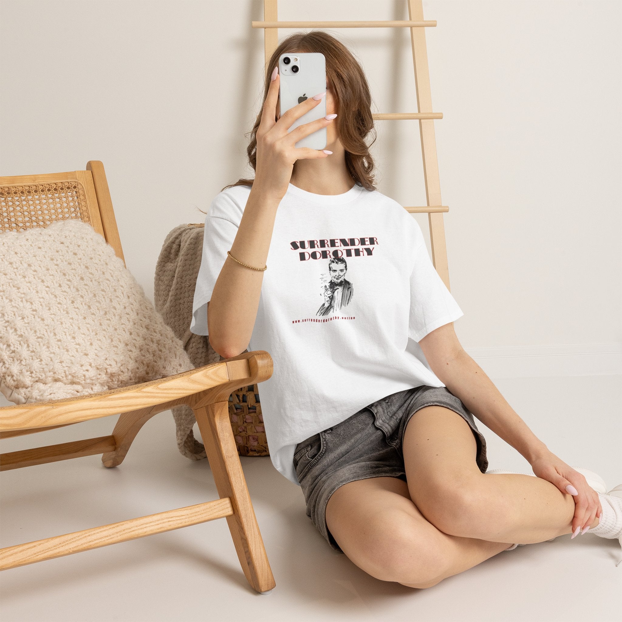 Surrender Dorothy Vintage Smoke Unisex Heavy Cotton Tee