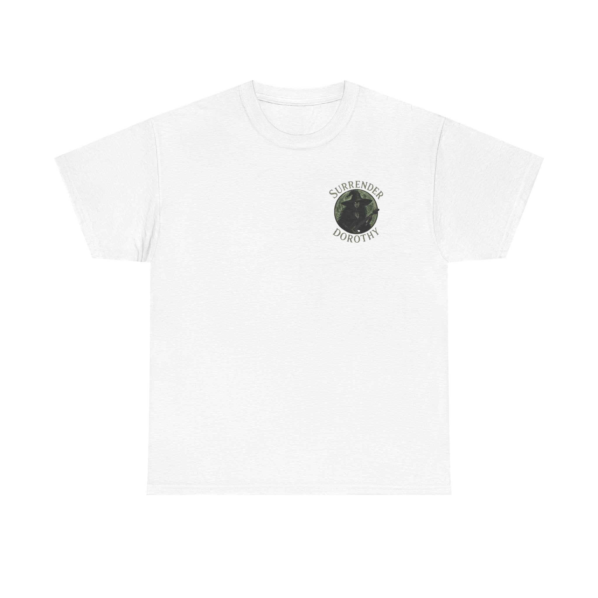 Surrender Dorothy Unisex T-Shirt (Back)