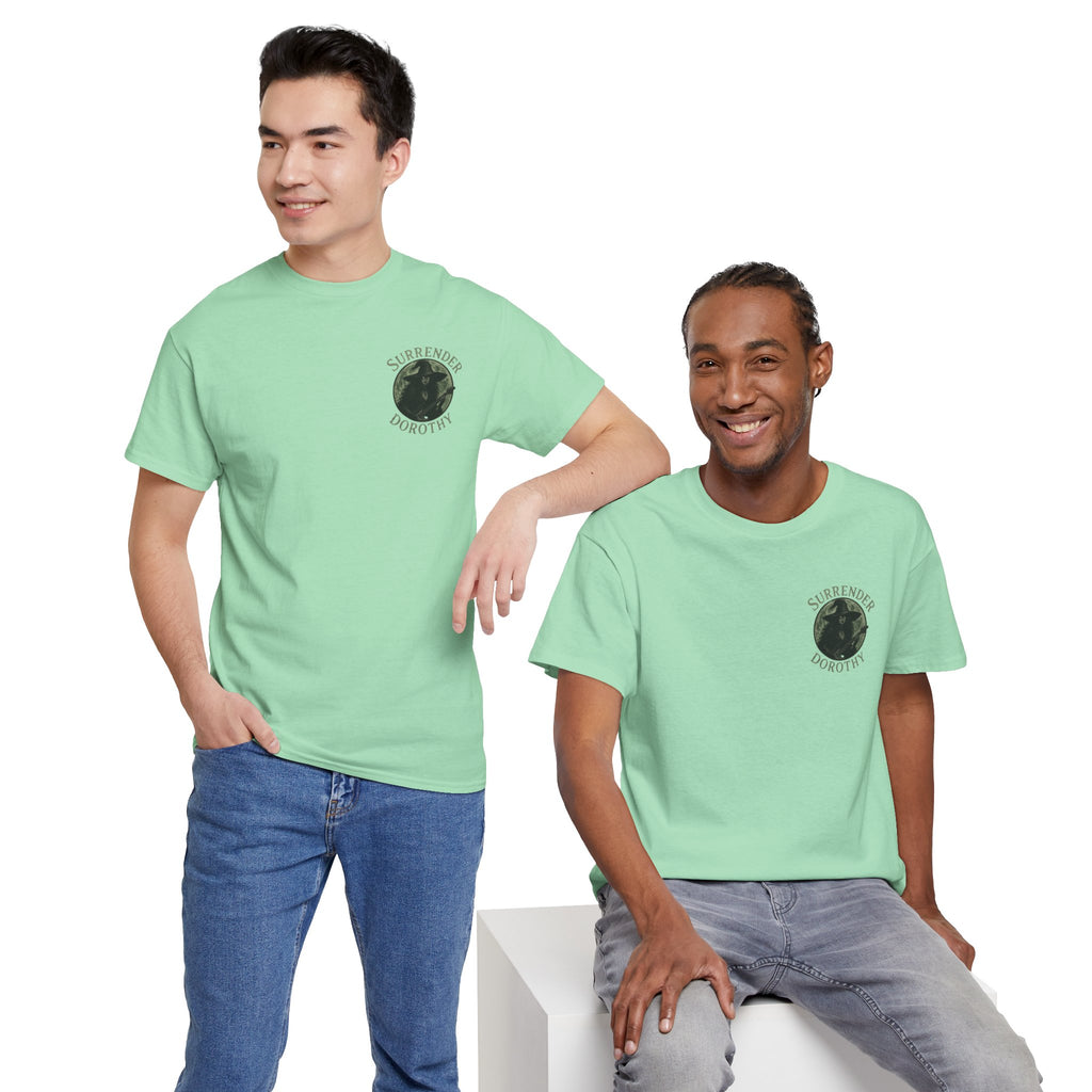 Surrender Dorothy Unisex T-Shirt (Back)