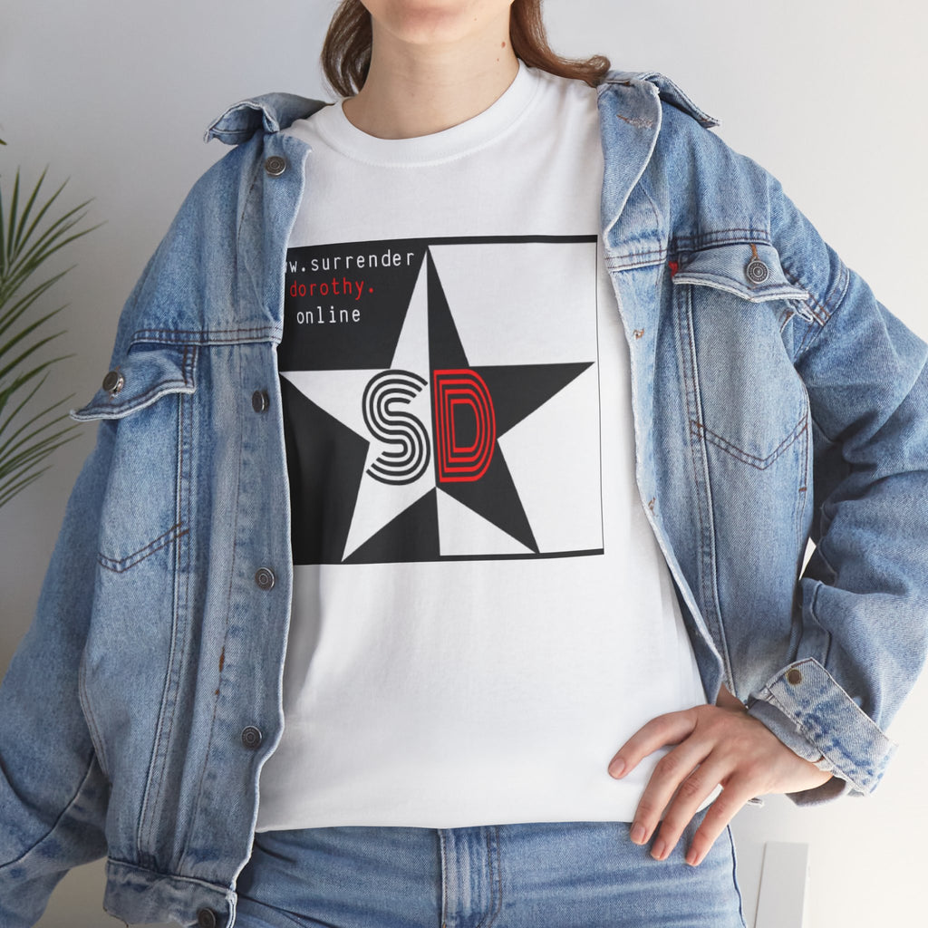 Surrender Dorothy Star Logo Unisex Heavy Cotton Tee