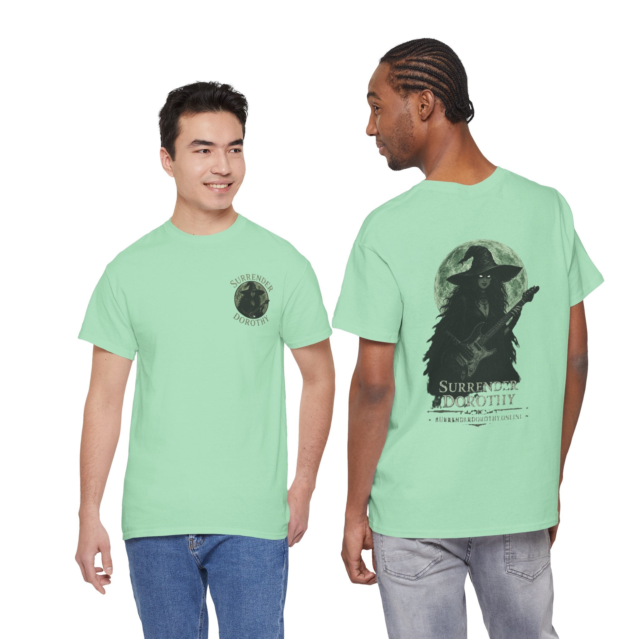 Surrender Dorothy Unisex T-Shirt (Back)