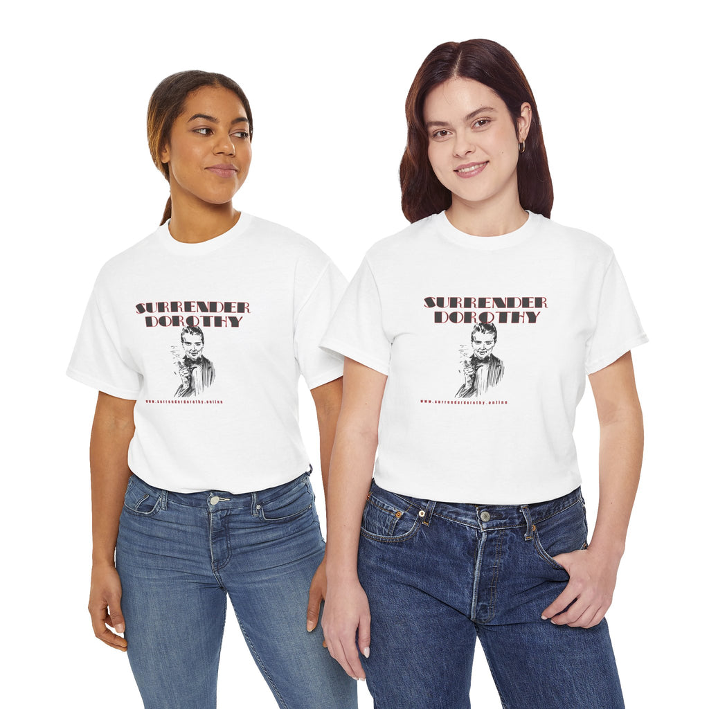Surrender Dorothy Vintage Smoke Unisex Heavy Cotton Tee