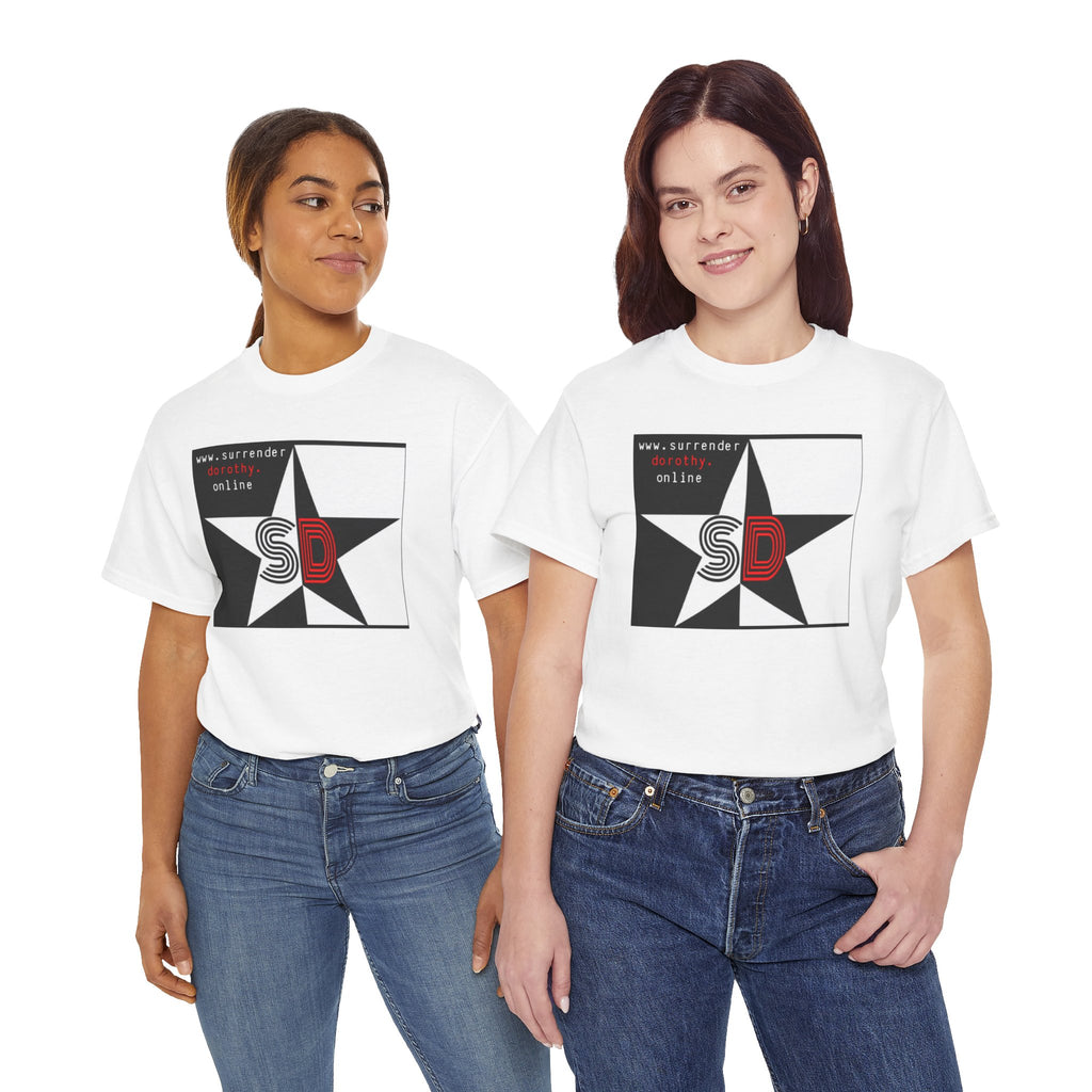Surrender Dorothy Star Logo Unisex Heavy Cotton Tee