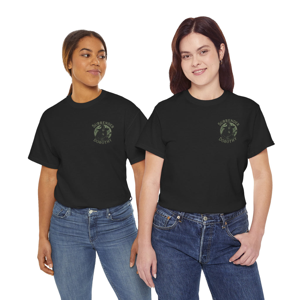 Surrender Dorothy Unisex T-Shirt (Back)