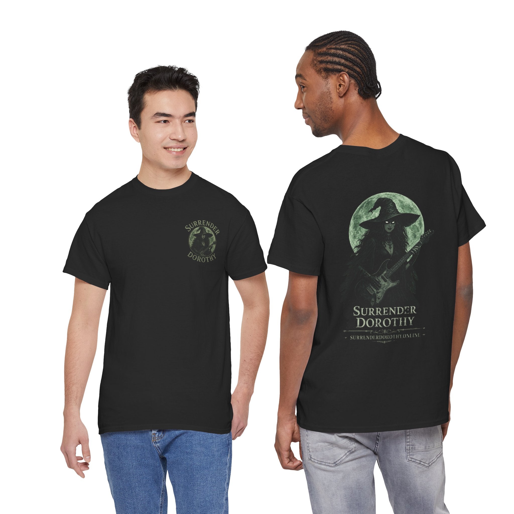 Surrender Dorothy Unisex T-Shirt (Back)