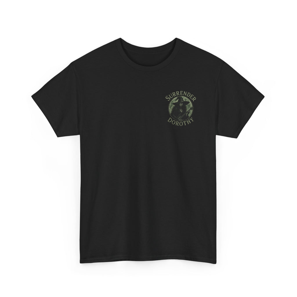 Surrender Dorothy Unisex T-Shirt (Back)